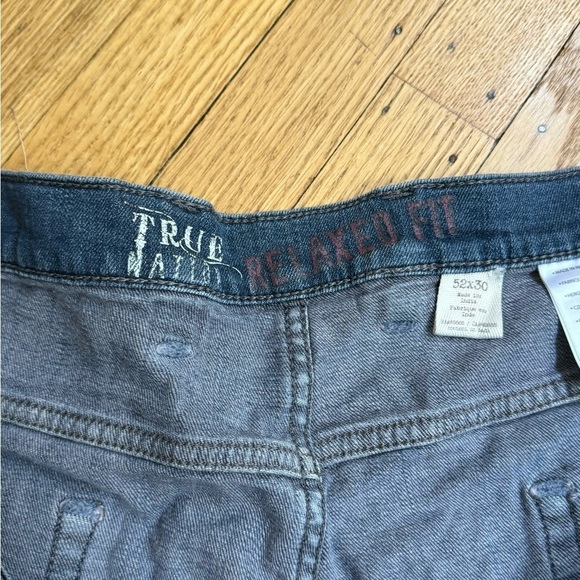 TRUE NATION MENS big and tall relaxed fit jeans size 52x30 - Picture 6 of 9